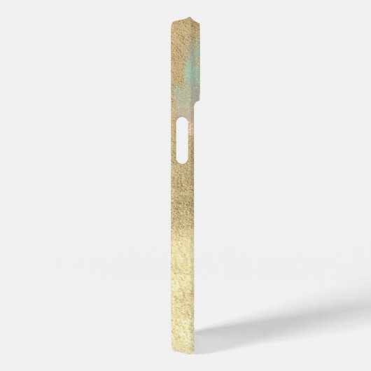 Coques Case-Mate iPhone Texture Parties scintillant Gold et iridescente (Verso / Droite)