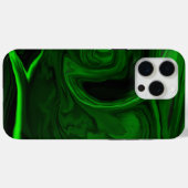 Coques Case-Mate iPhone texture pierre de malachite verte (Verso (horizontal))