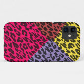 Coques Case-Mate iPhone Texture poster de animal rétro du léopard 2 (Dos (Horizontal))