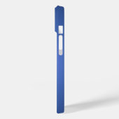 Coques Case-Mate iPhone Texture Radial bleu clair personnalisé 15 (Verso / Gauche)