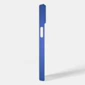 Coques Case-Mate iPhone Texture radiale bleu clair personnalisée 15 (Verso / Droite)
