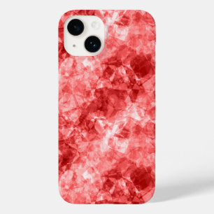 Coque Pour iPhone 14 Texture rouge dégraissée