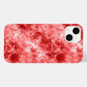 Coques Case-Mate iPhone Texture rouge dégraissée (Verso (horizontal))