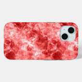 Coques Case-Mate iPhone Texture rouge dégraissée (Verso (horizontal))