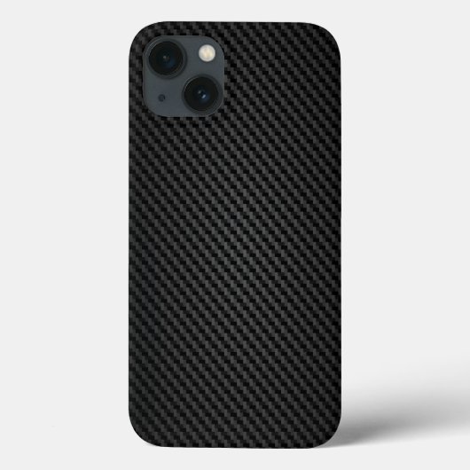 Coques Case-Mate iPhone Texture synthétique en para-aramide noire (Verso)