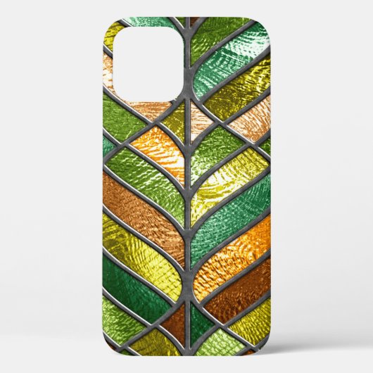 Coques Case-Mate iPhone texture transparente en verre tendu avec motif feu (Verso)