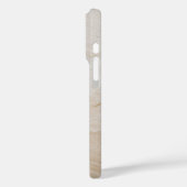Coques Case-Mate iPhone Texture Travertine Naturelle - Motif de Pierre Ter (Verso / Gauche)