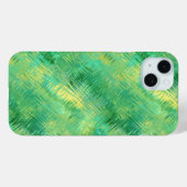 Coques Case-Mate iPhone Texture verre vert émeraude (Verso (horizontal))