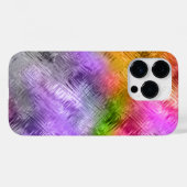 Coques Case-Mate iPhone Texture violette de l'Amétrine de verre (Verso (horizontal))