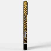 Coques Case-Mate iPhone Textures captivantes de peaux de serpent doré (Verso / Droite)