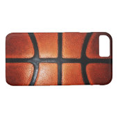Coques Case-Mate iPhone Textures de basket-ball (Dos (Horizontal))
