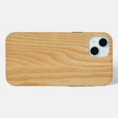 Coques Case-Mate iPhone textures en bois clair (Verso (horizontal))