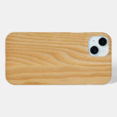 Coques Case-Mate iPhone textures en bois clair (Verso (horizontal))