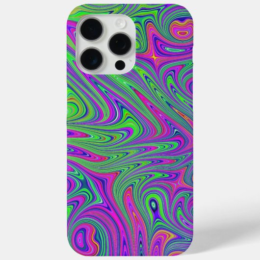 Coques Case-Mate iPhone textures psychodeliques (Verso)