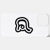 Coques Case-Mate iPhone Thaïlande Numéro 4 / Quatre / ๔ (Voir/Si) Script t (Verso (horizontal))