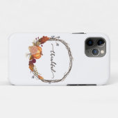 Coques Case-Mate iPhone Thanksgiving Wreath (Dos (Horizontal))