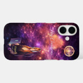 Coques Case-Mate iPhone The Archive: Signature Galaxy Stardust Case (Verso (horizontal))