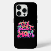 Coques Case-Mate iPhone The best mom style graffit (Verso)