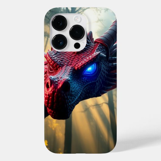 Coques Case-Mate iPhone "The Crimson Sentinel: Guardian of the Enchanted F (Verso)