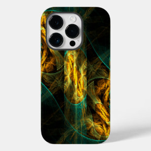 Coque Pour iPhone 14 Pro The Eye of the Jungle Abstract