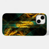 Coques Case-Mate iPhone The Eye of the Jungle Abstract (Verso (horizontal))