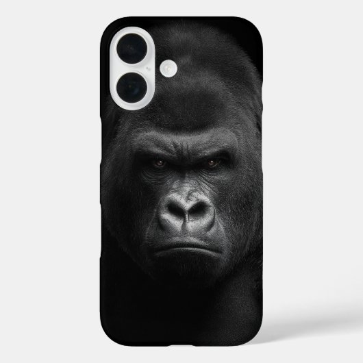 Coques Case-Mate iPhone The Gorilla Face (Verso)