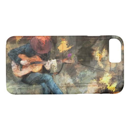 Coques Case-Mate iPhone The Guitar Man (Dos (Horizontal))