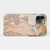 Coques Case-Mate iPhone The Iris (1897) par Alphonse Mucha (Dos (Horizontal))