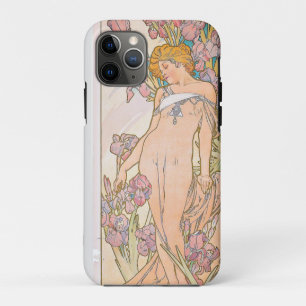Case-Mate iPhone Case The Iris (1897) par Alphonse Mucha