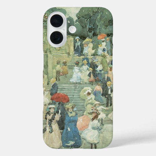 Coques Case-Mate iPhone The Mall, Central Park de Maurice Prendergast (Verso)