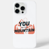 Coques Case-Mate iPhone The Mountains are calling and I must go (Verso)