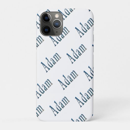 Coques Case-Mate iPhone "The Ocean's Whisper : Le nom est Adam (Dos)
