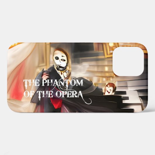 COQUES Case-Mate iPhone THE PHANTOM OF THE OPERA (Verso (horizontal))