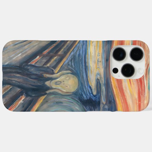 Coques Case-Mate iPhone The Scream (Verso (horizontal))