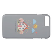 Coques Case-Mate iPhone The sky cried with happiness (Dos (Horizontal))