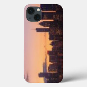 Etui iPhone Case-Mate The sun sets over the Chicago skyline
