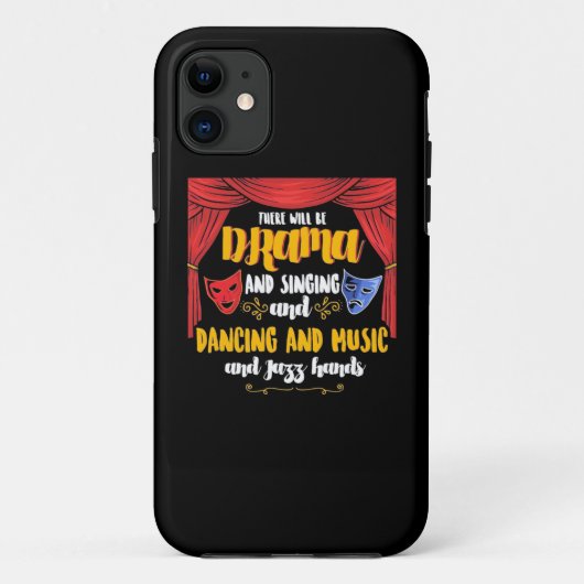 Coques Case-Mate iPhone Théâtre Il y aura un drame (Dos)
