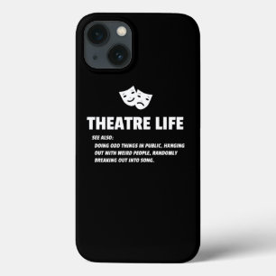 Case-Mate iPhone Case Théâtre Life Funny Drama Actor Actress Venin Desig