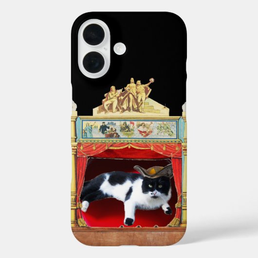 COQUES Case-Mate iPhone THÉÂTRE MARDI GRAS MASQUERADE CAT (Verso)