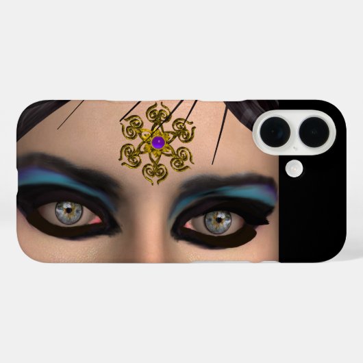 Coques Case-Mate iPhone THEDA Green Eyes Coque-Mate (Verso (horizontal))