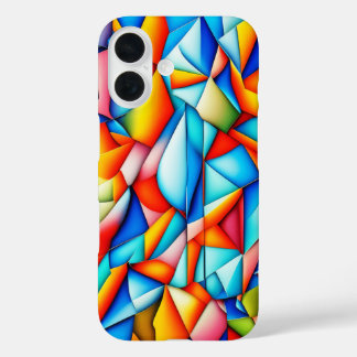 Coques iPhone 16 Thème abstrait avant-gardiste dans le style de Kan
