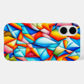 Coques Case-Mate iPhone Thème abstrait avant-gardiste dans le style de Kan (Verso (horizontal))