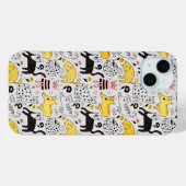 Coques Case-Mate iPhone thème chats (Verso (horizontal))