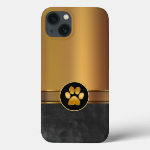 iPhone 13 Case Thème Chien Empreinte de Patte