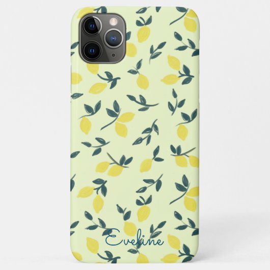 Coques Case-Mate iPhone Thème Citron (Dos)