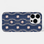 Coques Case-Mate iPhone Thème de Baseball (Verso (horizontal))