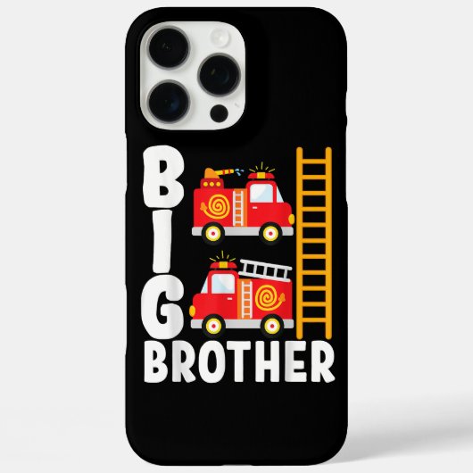 Coques Case-Mate iPhone Thème de feu de camion de pompiers de garçon Grand (Verso)
