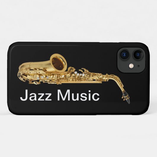 Coques Case-Mate iPhone Thème de jazz musical (Dos (Horizontal))