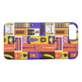 Coques Case-Mate iPhone Thème de Londres (Dos (Horizontal))