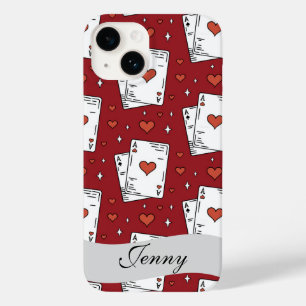 Coque Pour iPhone 14 Thème de poker unique
